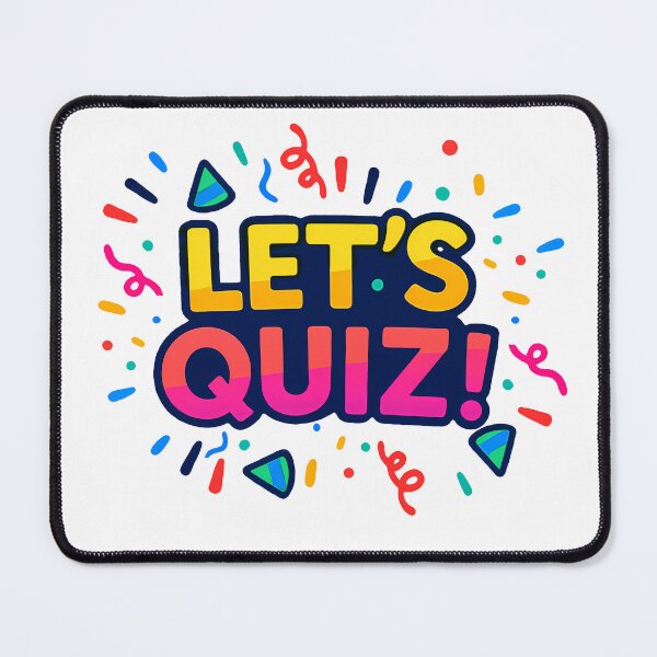 Item preview, "Let's Quiz" Graphic designed and sold by AI-lineDesign.