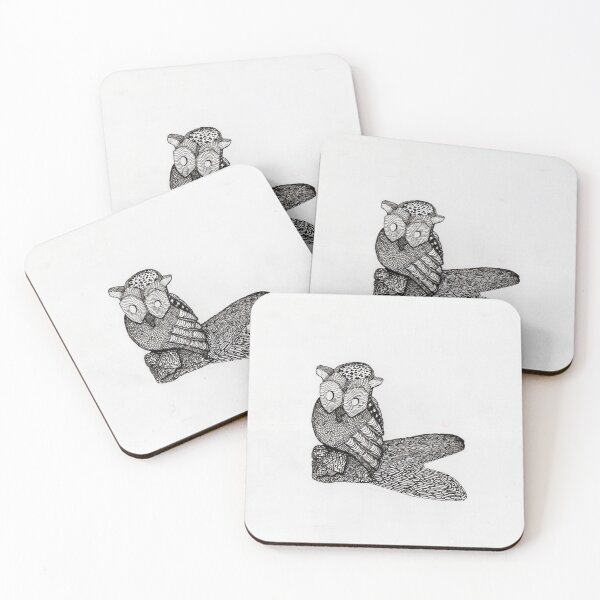 Item preview, Owl Pattern designed and sold by Lad Illustrations.