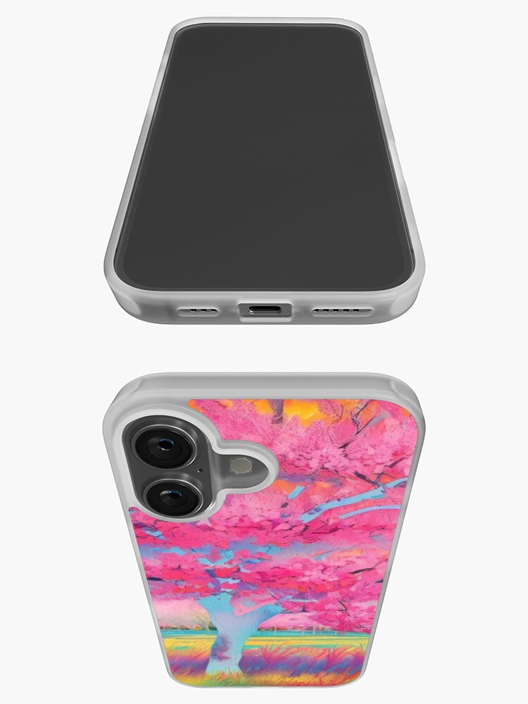 Thumbnail 3 of 5, iPhone Case, Cherry Blossoms, Pop Art designed and sold by jeneliz42.
