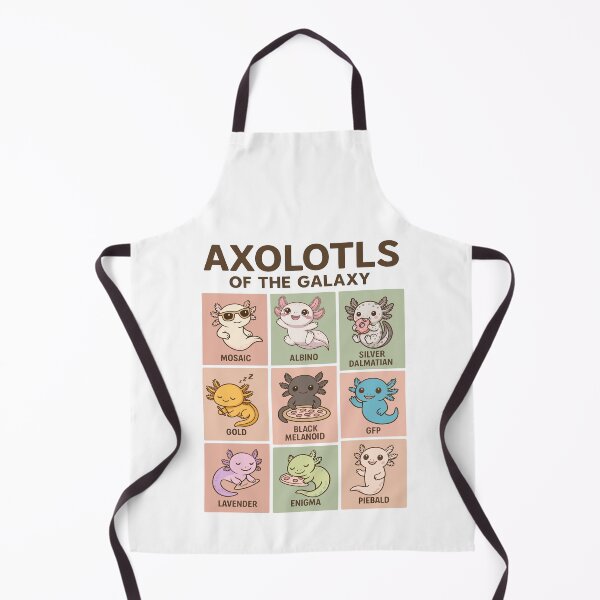 Item preview, Axolotls of the Wold Cute Axolotl Animals Kawaii Kids designed and sold by TheTimer.