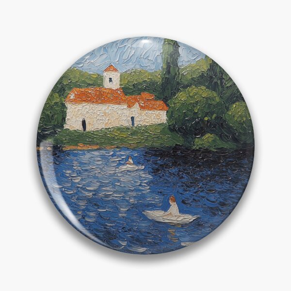 Item preview, Lake | Post-impressionist painting style designed and sold by ComicsFactory.