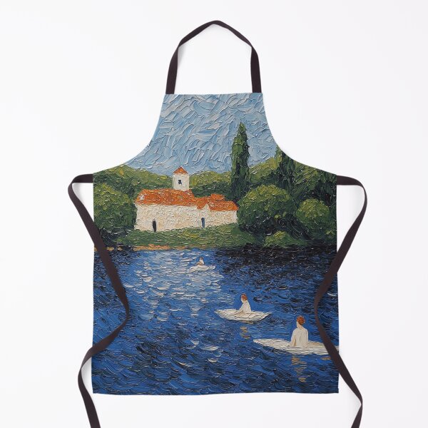 Item preview, Lake | Post-impressionist painting style designed and sold by ComicsFactory.