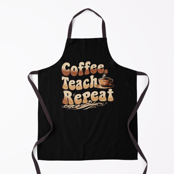 Item preview, Coffee Teach Repeat designed and sold by DemureArtsy.