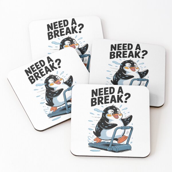 Item preview,  Funny Running Gym Penguin designed and sold by MonkiFlipp.