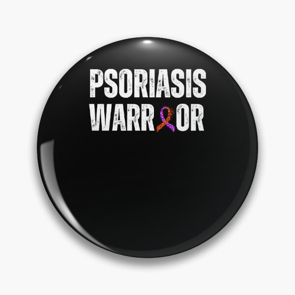 Item preview, Psoriasis Warrior vintage Psoriasis Awareness month designed and sold by snowry.