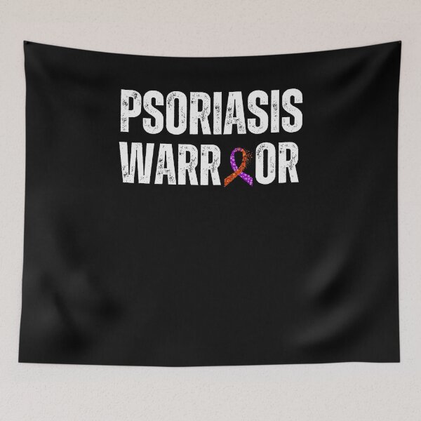 Item preview, Psoriasis Warrior vintage Psoriasis Awareness month designed and sold by snowry.