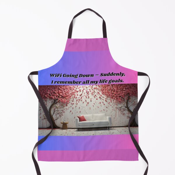 Item preview, Wi-Fi Going Down – Suddenly, I remember all my life goals. designed and sold by Kwi-Precious.