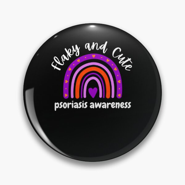 Item preview, Flaky and Cute Psoriasis Awareness month cute boho rainbow designed and sold by snowry.