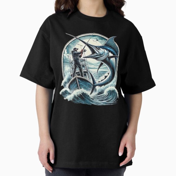 Item preview, Merlin Fight – Angler in Action at Sea designed and sold by M.B.Designing.