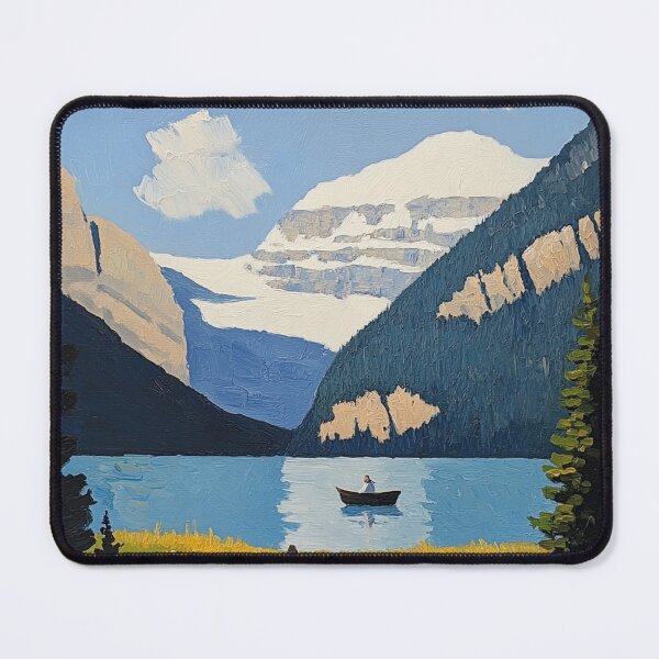 Item preview, Lake Louise | Post-impressionist painting style designed and sold by ComicsFactory.