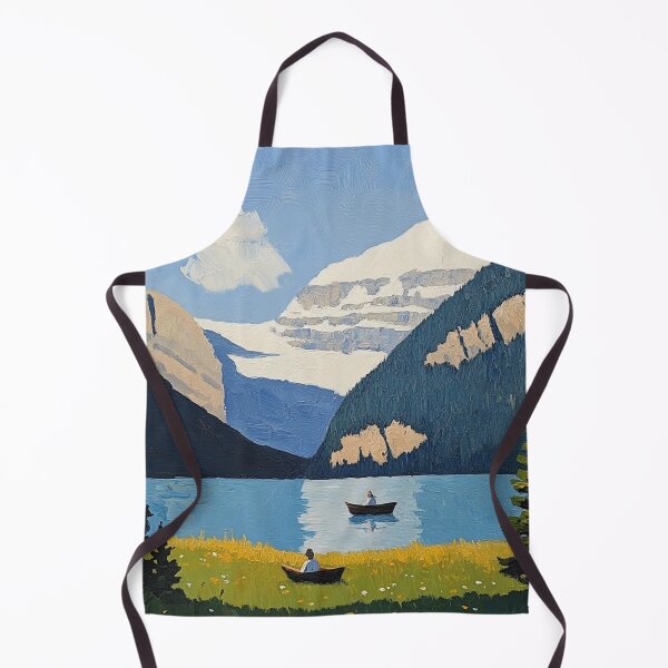 Item preview, Lake Louise | Post-impressionist painting style designed and sold by ComicsFactory.