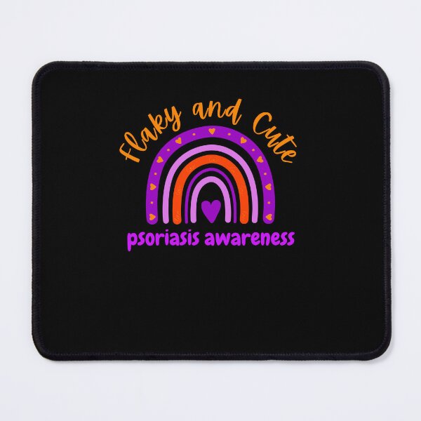 Item preview, Cute Flaky and Cute Psoriasis Awareness month boho rainbow designed and sold by snowry.