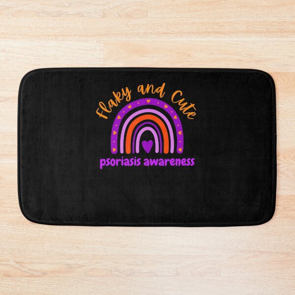 Item preview, Cute Flaky and Cute Psoriasis Awareness month boho rainbow designed and sold by snowry.