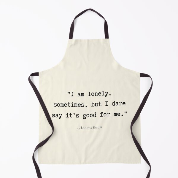 Item preview, A Quote about Loneliness by Charlotte Brontë designed and sold by Poemit.