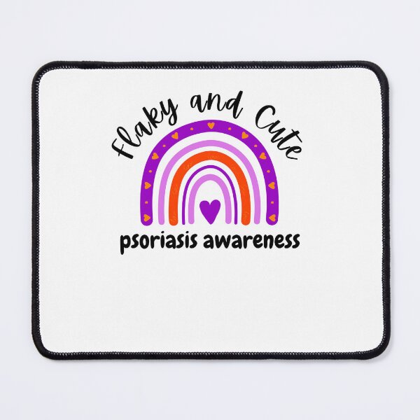 Item preview, Flaky and Cute Psoriasis Awareness month boho Cute rainbow designed and sold by snowry.