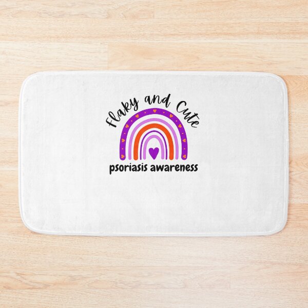 Item preview, Flaky and Cute Psoriasis Awareness month boho Cute rainbow designed and sold by snowry.