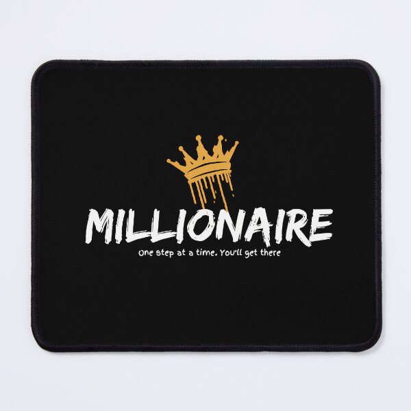 Item preview, "Millionaire Mindset Crown Tee – Hustle with Purpose" designed and sold by Driftees027.