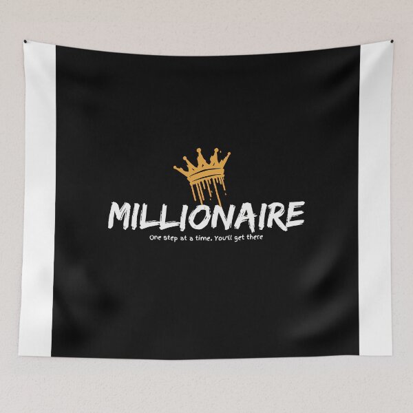 Item preview, "Millionaire Mindset Crown Tee – Hustle with Purpose" designed and sold by Driftees027.