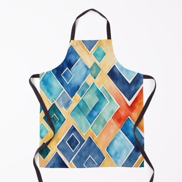 Item preview, Geometric Squares Abstraction designed and sold by artedamensagem.