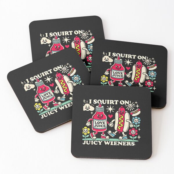 Item preview, I Squirt On Juicy Wieners - Adult Humor Funny T-Shirt designed and sold by ViviWyco.