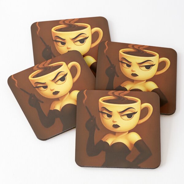 Item preview, Espressona Signora's strict look while smoking right now - brainrot meme designed and sold by EmeraldeaArt.