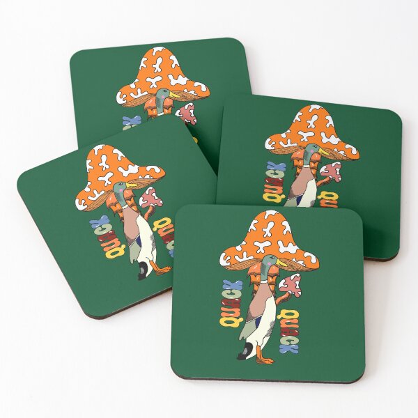 Item preview, Duck with mushroom cap designed and sold by TheShroomiverse.