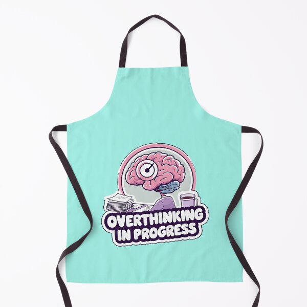 Item preview, Overthinking in Progress – Funny Brain designed and sold by ApriNoeScor.