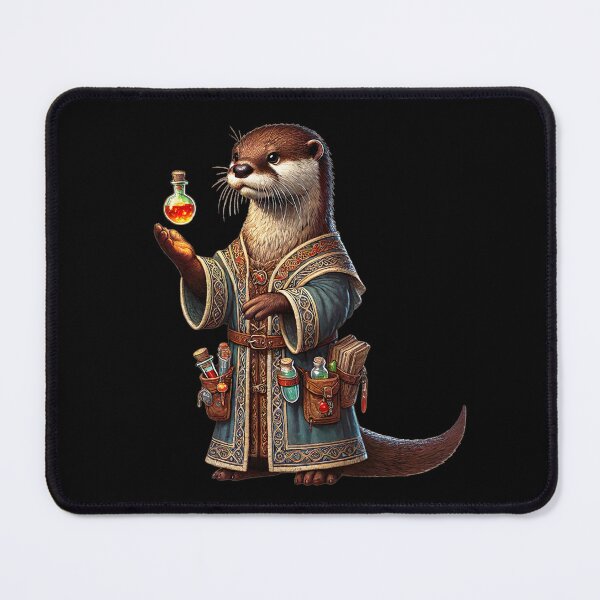 Item preview, Potions nailed it, otter alchemist, medieval animal designed and sold by Tiszert.