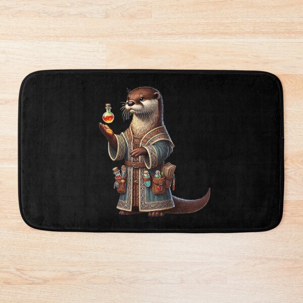 Item preview, Potions nailed it, otter alchemist, medieval animal designed and sold by Tiszert.