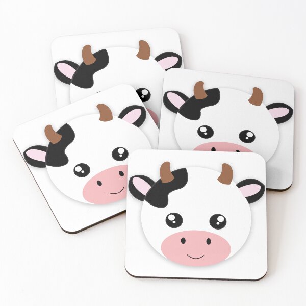 Item preview, illustration of baby cow head designed and sold by ezgiworkshop.