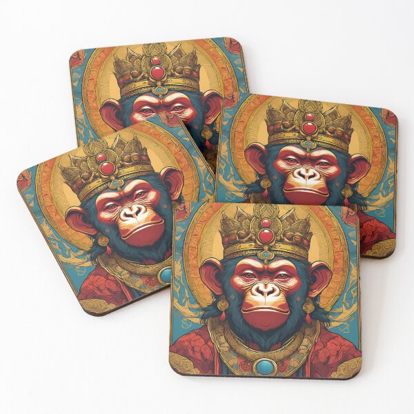 Item preview, The Furious Monkey King – Wrath of the Wild designed and sold by GonzaloFreire.