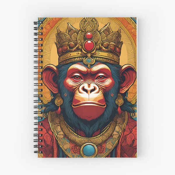 Item preview, The Furious Monkey King – Wrath of the Wild designed and sold by GonzaloFreire.