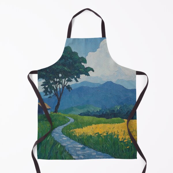 Item preview, Philippines landscape | Post-impressionist painting style designed and sold by ComicsFactory.