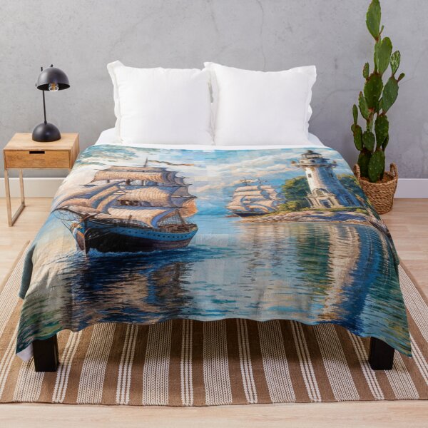 Item preview, Sailboat trip,tile. designed and sold by elegantpaterns.