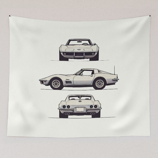 Item preview, 1969 Corvette Classic  designed and sold by TheArtOfCar.