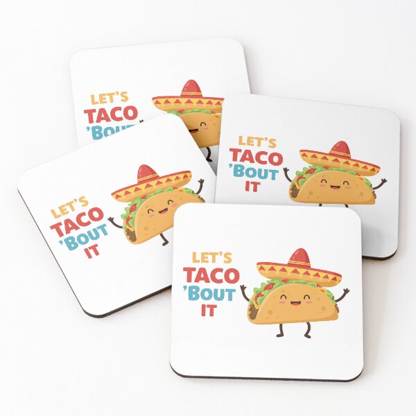 Item preview, Let's Taco 'Bout It – Dancing Taco Cartoon with Sombrero & Festive Vibes designed and sold by WallaceSilvaART.