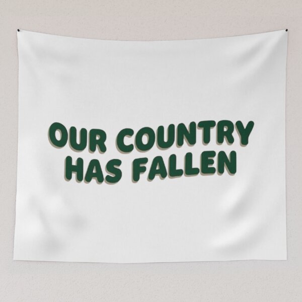 Item preview, Our Country Has Fallen designed and sold by JonnTerr.