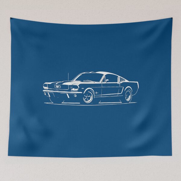 Item preview, 65 Mustang Fastback  designed and sold by TheArtOfCar.