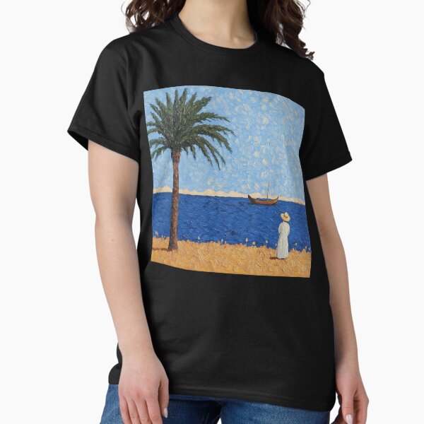 Item preview, United Arab Emirates landscape | Post-impressionist painting style designed and sold by ComicsFactory.