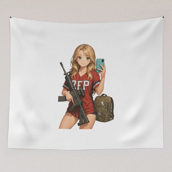 Item preview, Tactical Girl designed and sold by RAWLIFEGRAPHIC.