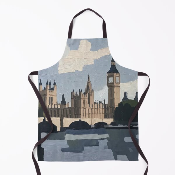 Item preview, United Kingdom landscape | Post-impressionist painting style designed and sold by ComicsFactory.