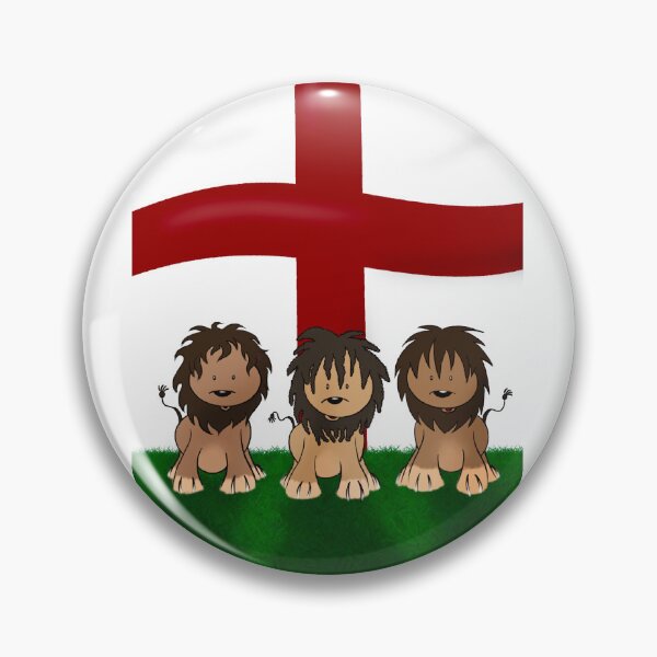 Item preview, Three Little Lions – England Football Support Squad designed and sold by Leanne-Michelle.