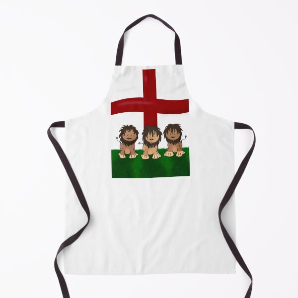 Artikelvorschau, Three Little Lions – Englands Fußball-Fan-Team entworfen und verkauft von Leanne-Michelle.