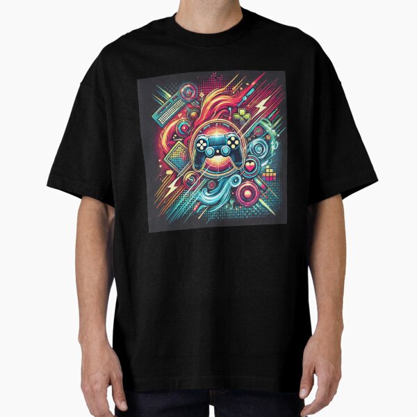 Item preview, Power Up: Neon Gamer designed and sold by Dabis26.