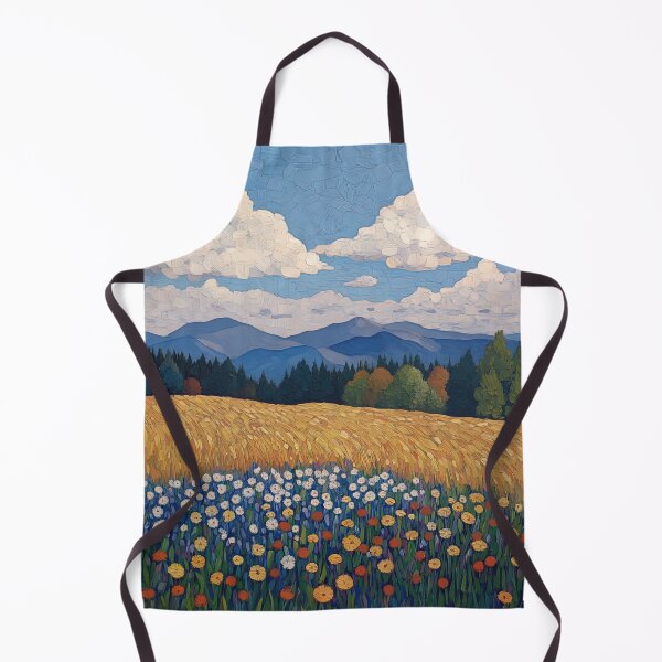 Item preview, United States of America landscape | Post-impressionist painting style designed and sold by ComicsFactory.