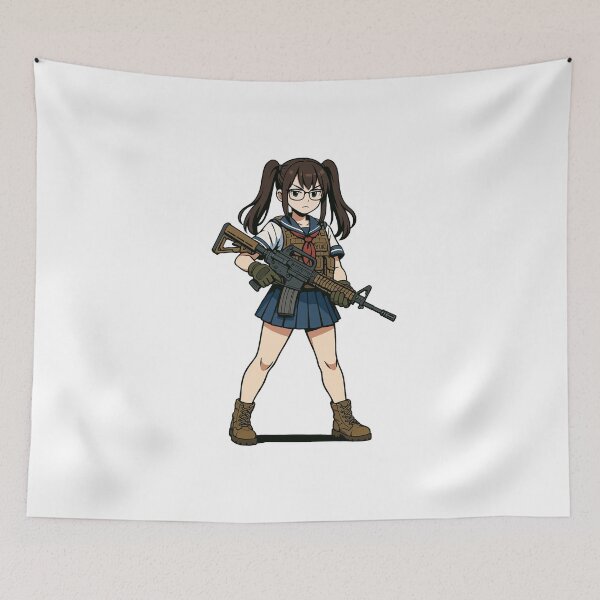 Item preview, Tactical Girl designed and sold by RAWLIFEGRAPHIC.