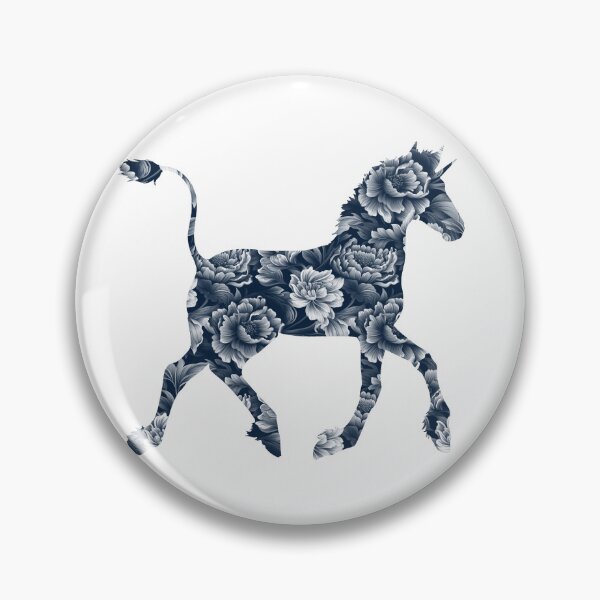 Item preview, Porcelain Blue Unicorn Foal designed and sold by Spinyflowerart.