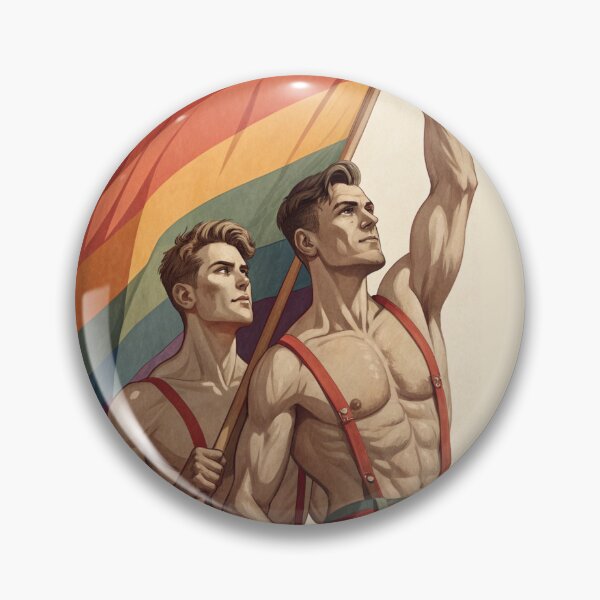 Item preview, Pride and Power - gay propaganda poster designed and sold by gayishdesign.