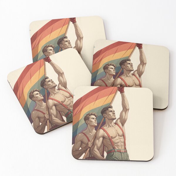 Item preview, Pride and Power - gay propaganda poster designed and sold by gayishdesign.