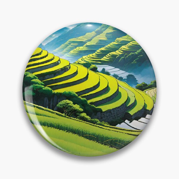 Item preview, Japanese Rice Terrace designed and sold by Akira Naoki.